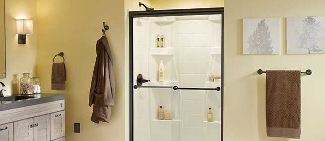 Frameless Glass Shower Door Designs | Delta Faucet