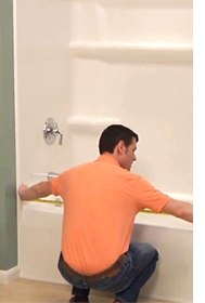 Sliding Tub Shower Door Installation - How To Guide | Delta